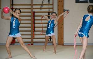 .... et en pleine action gymnique !