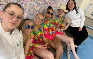 L'ensemble régional 15 ans et moins : championnes de Bretagne.