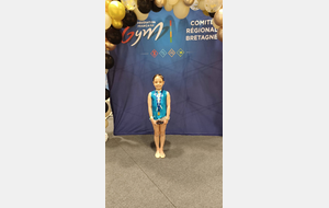 Liana, médaille d'or de sa catégorie en CF3